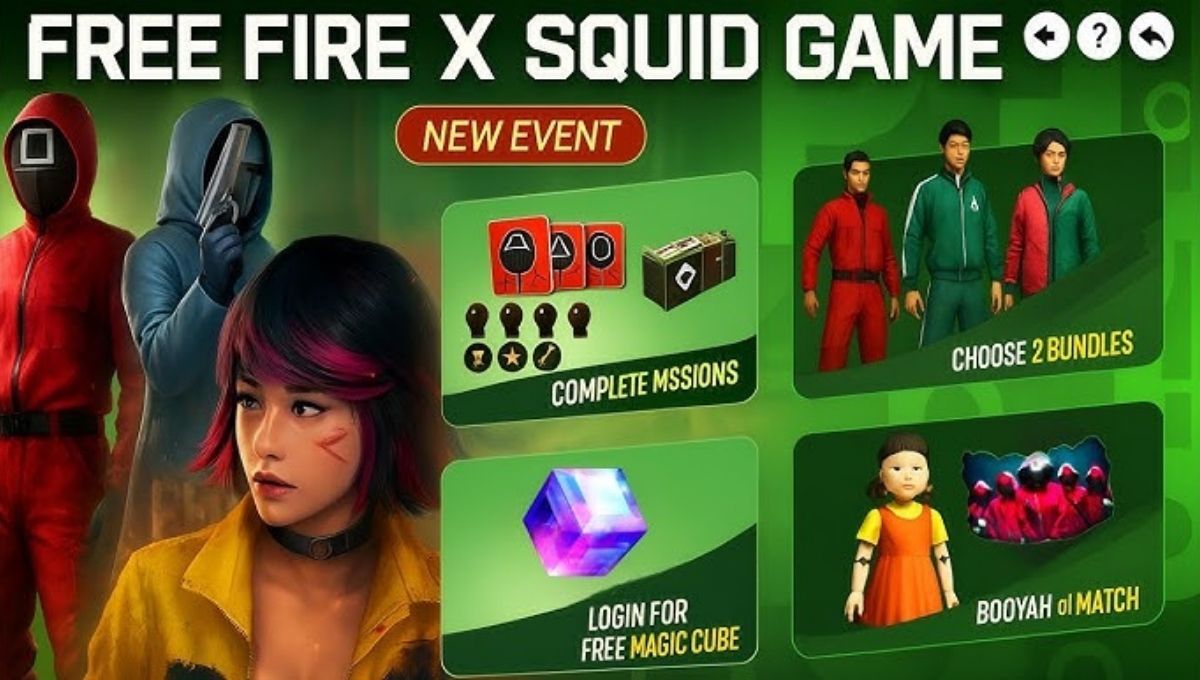 Free Fire Squid Game Event