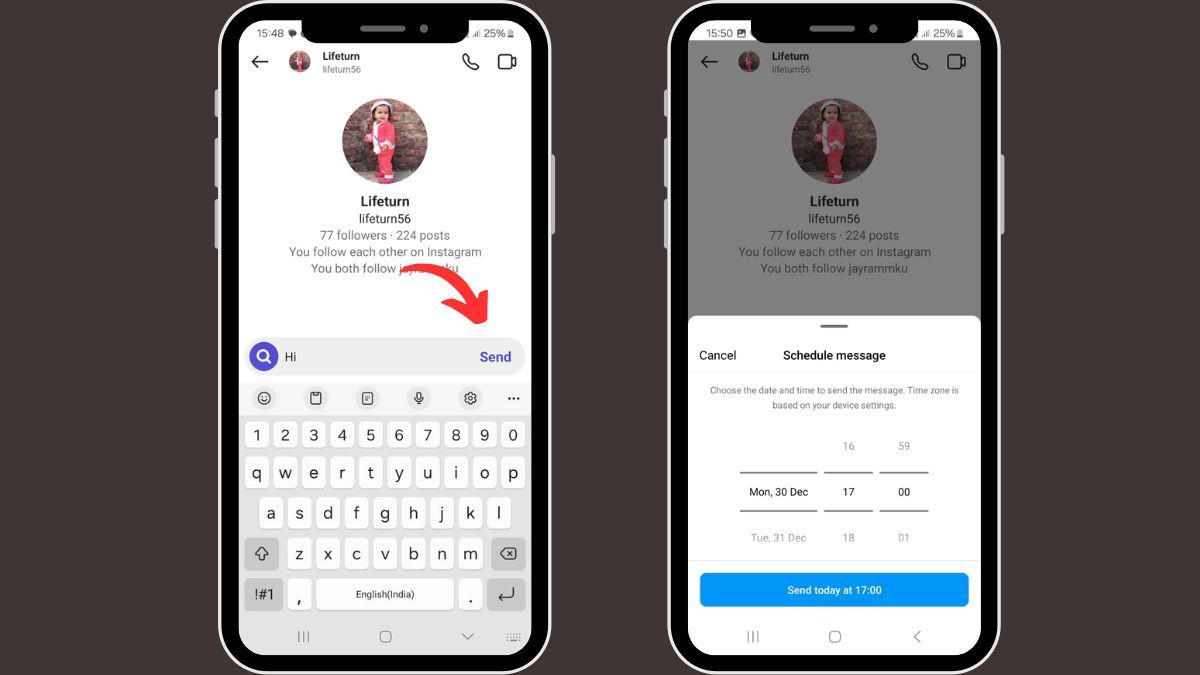 Instagram Schedule DMs