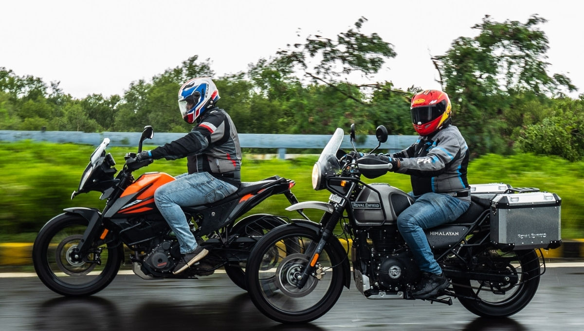 KTM 250 Adventure and Royal Enfield Himalayan BS6