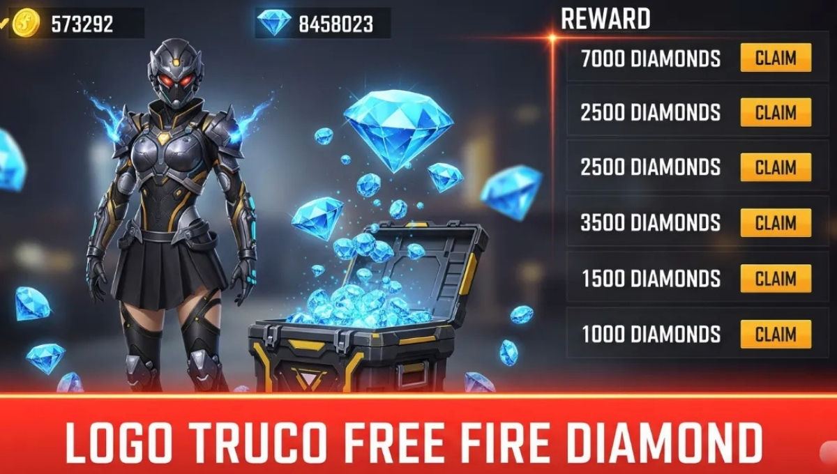 Logo Truco Free Fire Diamond