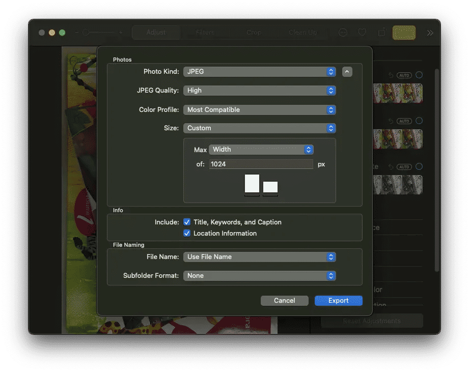 Mac's defatult photo app has image resize option.