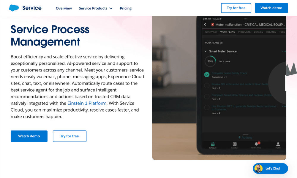Salesforce Service Cloud Helpdesk software