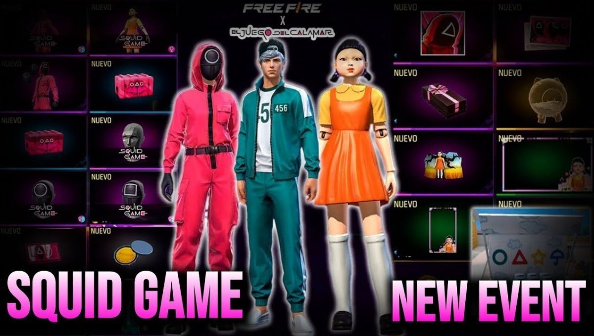 Squid Game Ring Event Free Fire