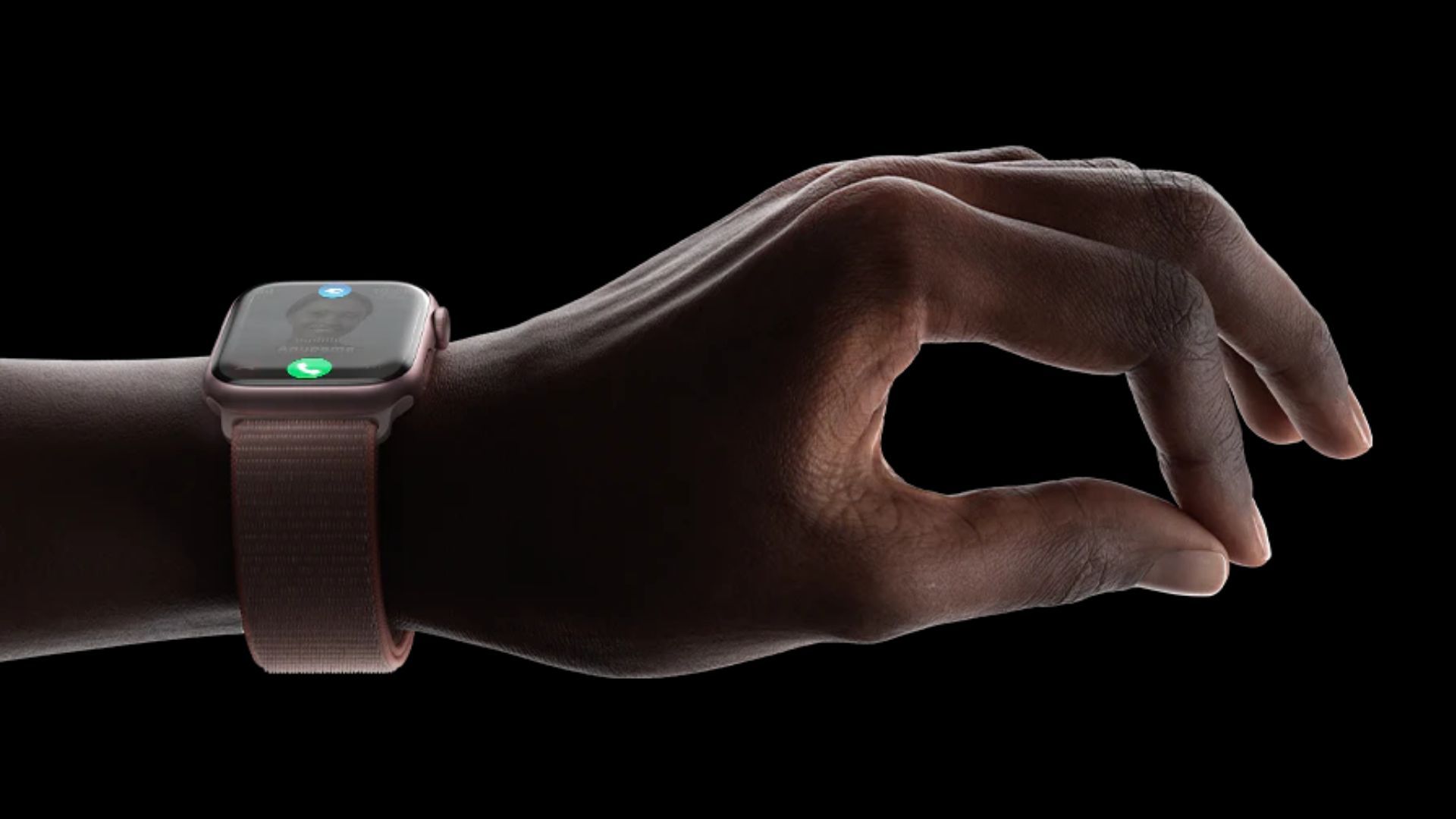 apple watch hand gesture