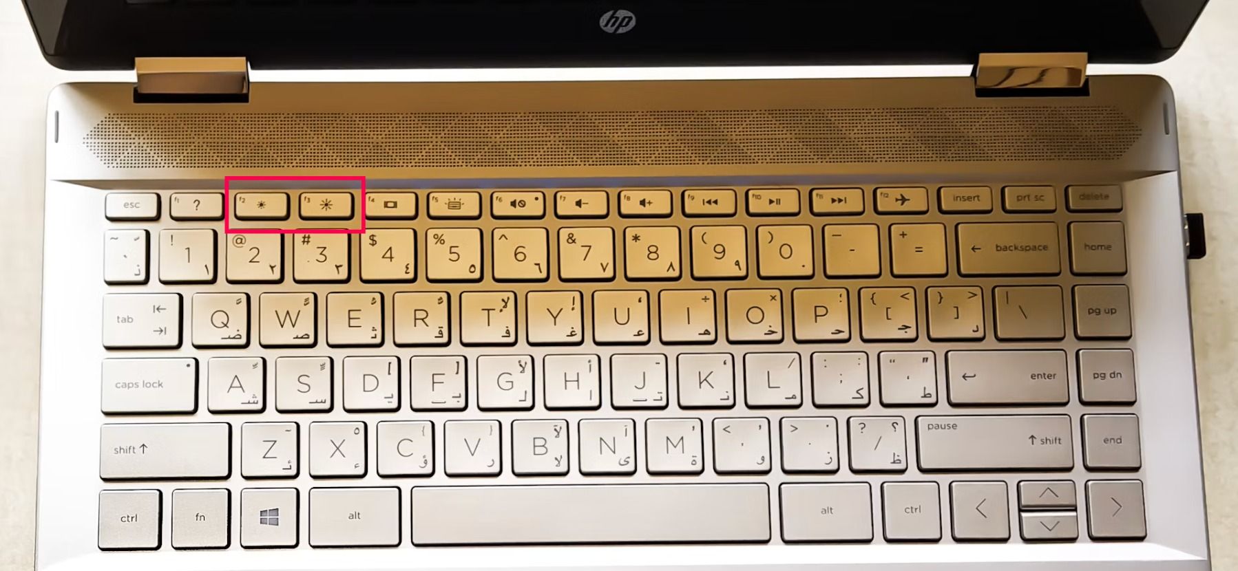 How to fix blacken screen issue on HP laptop?