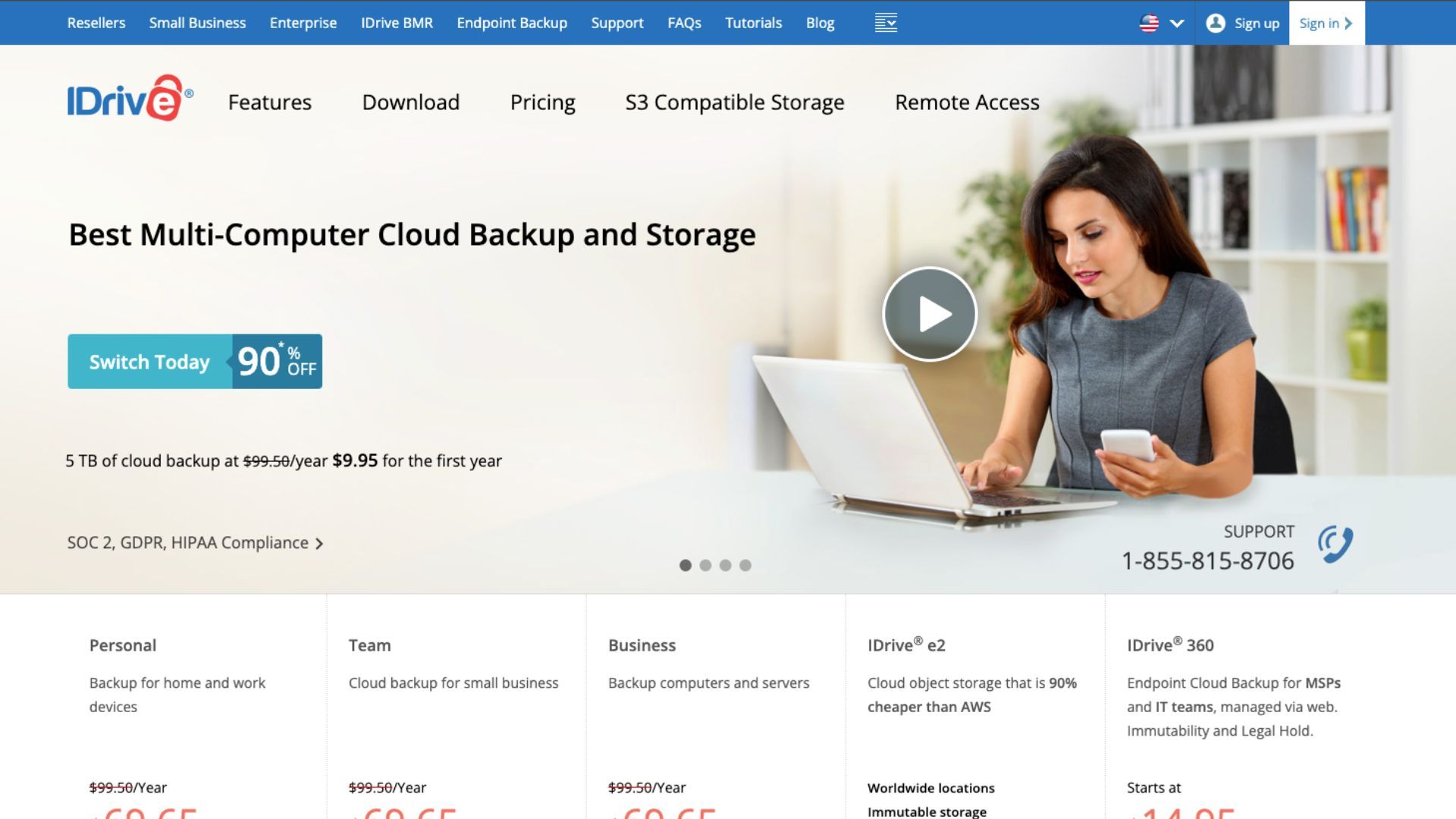 How to backup PC, Mac to cloud iDrive solution