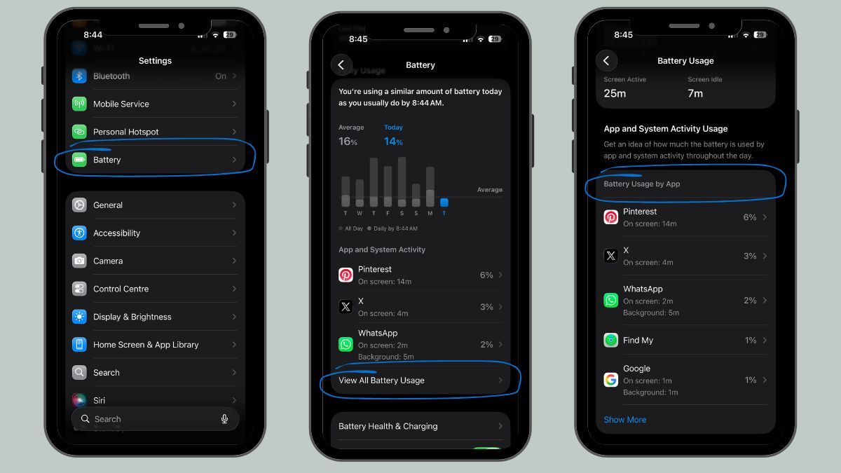 iPhone battery setting to reduce battery drainage