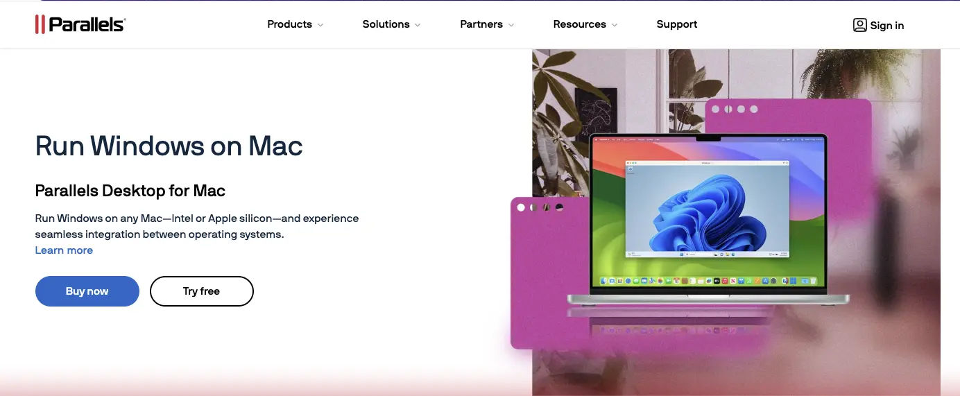 parallels app