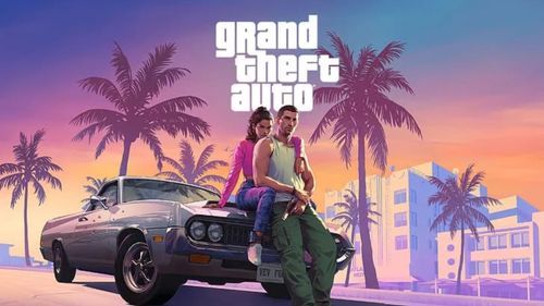Visual of Grand Theft Auto V on PC, mentioning the anticipated launch of Grand Theft Auto 6 in May 2026.