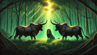 bail and sher ki kahani