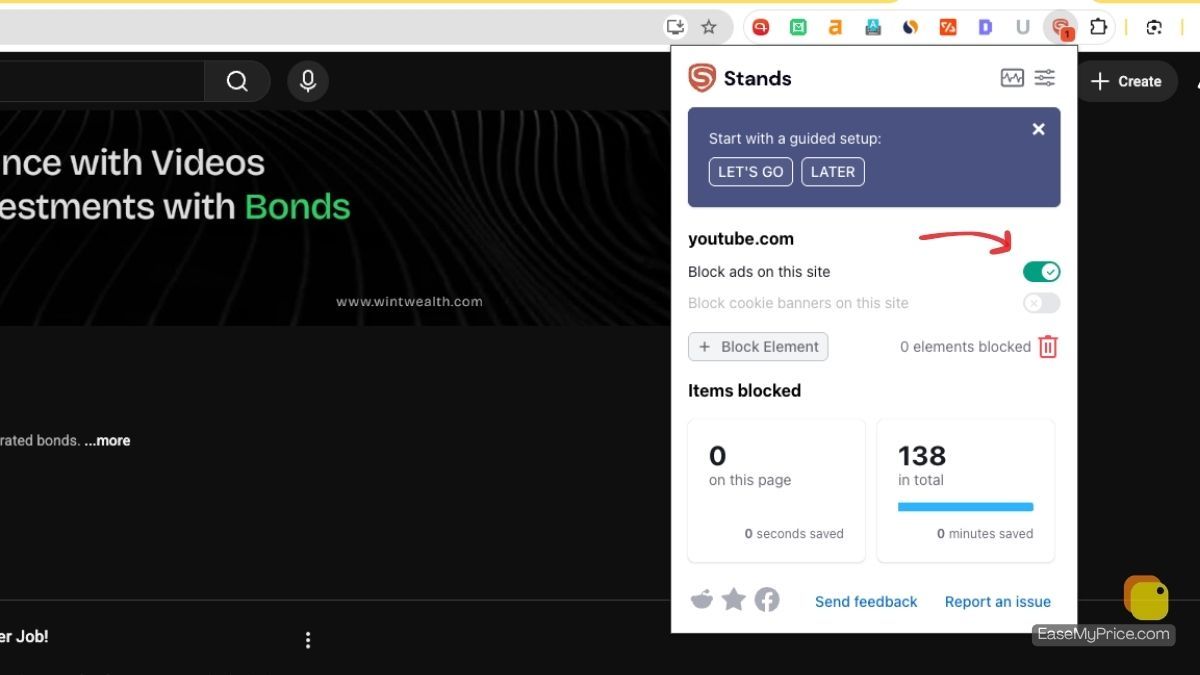 How to turn of Ad Blocker on youtube 