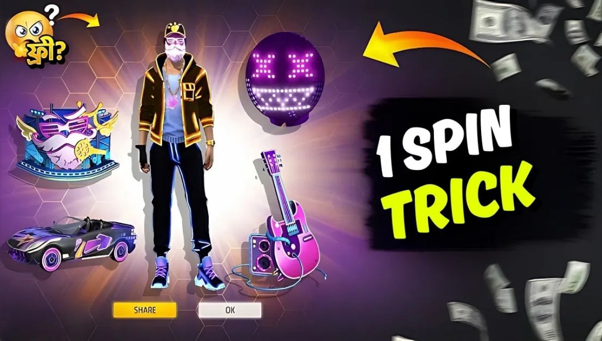 1 spin in Neon Ring Event