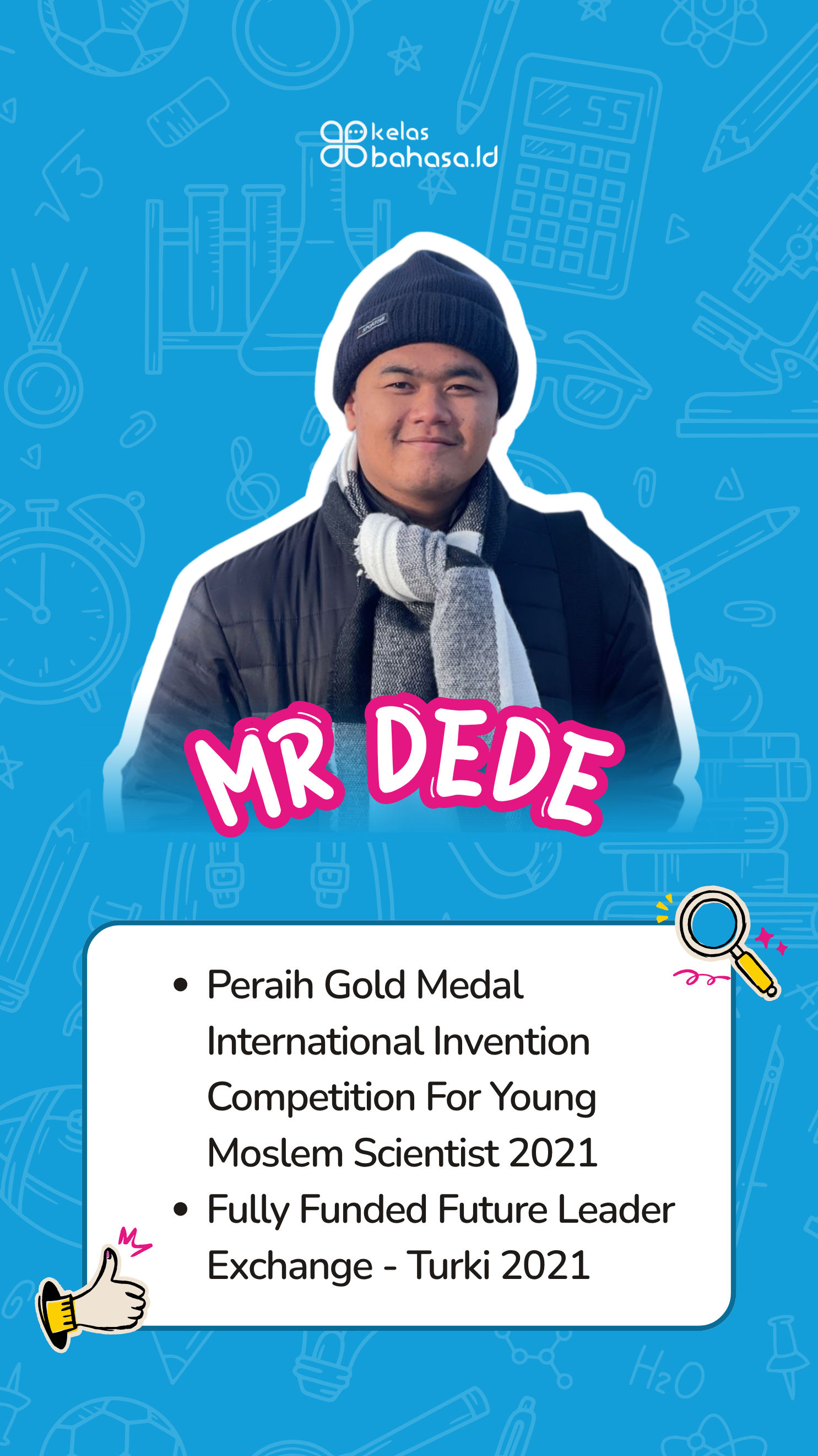 Foto Tutor Mr. Dede