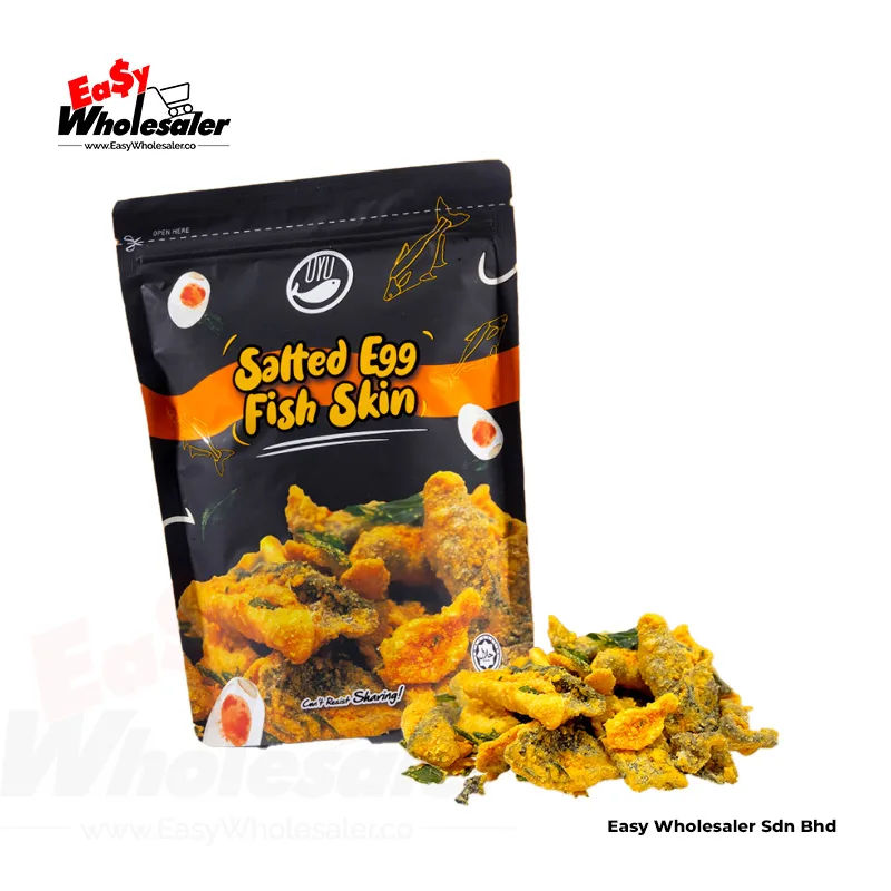 Oyufish Salted Egg Fish Skin 100g 2 Oyufish Salted Egg Fish Skin 100g 2