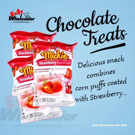 CV Mickie Strawberry Flavoured Snack