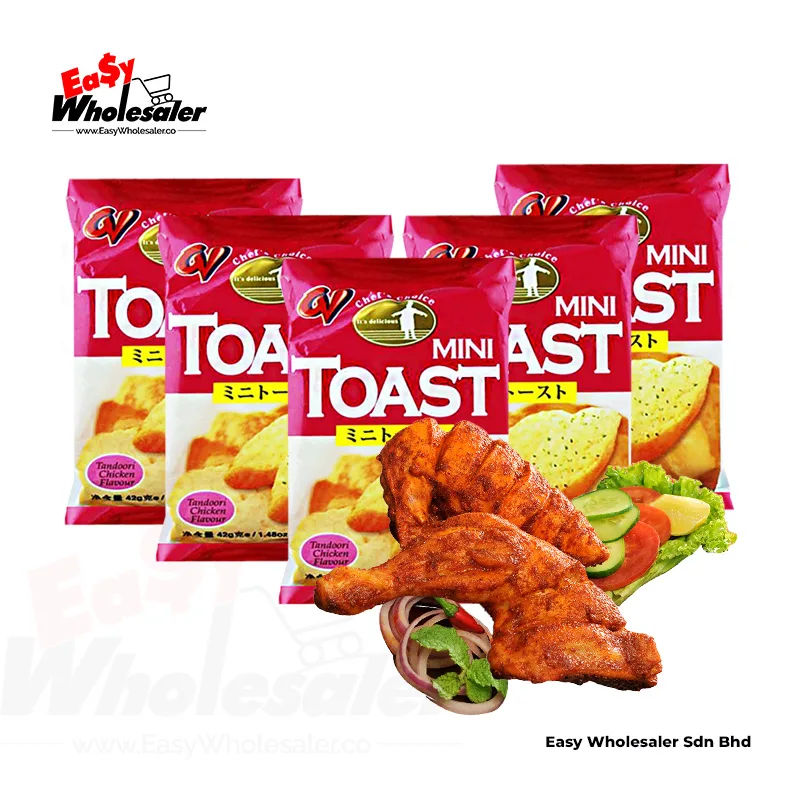 CV Mini Toast Tandoori Chicken 42g 2