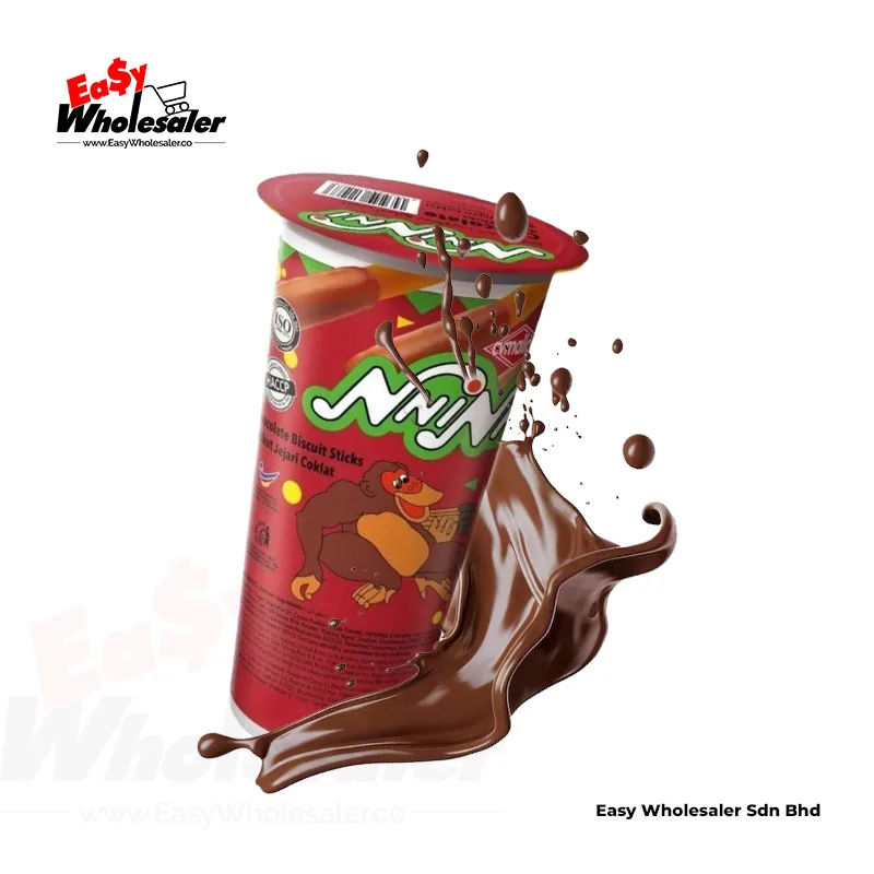 CVMallow NniNni Chocolate Flavoured Dip with Biscuit Sticks 35g 2 CVMallow NniNni Chocolate Flavoured Dip with Biscuit Sticks 35g 2