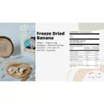 Hanya Freeze Dried Fruit Banana Chips