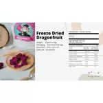 Hanya Freeze Dried Fruit Dragonfruit Chips