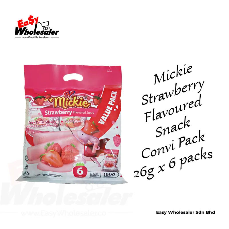 Mickie Strawberry Convi Pack 26g Mickie Strawberry Convi Pack 26g