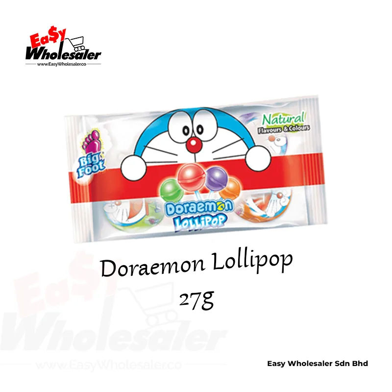BigFoot Doraemon Lollipop 27g BigFoot Doraemon Lollipop 27g