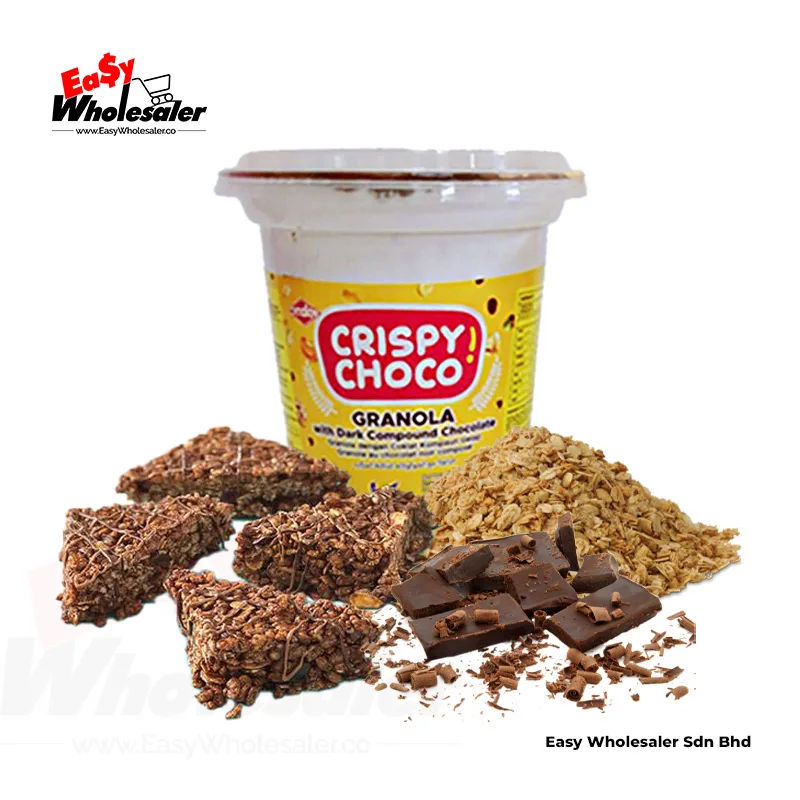 CVMallow Crispy Choco Granola 60g 2 CVMallow Crispy Choco Granola 60g 2
