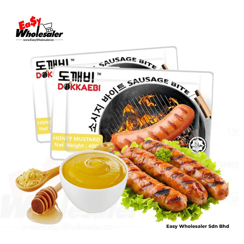 Dokkaebi Honey Mustard Chicken Sausage 40g 2