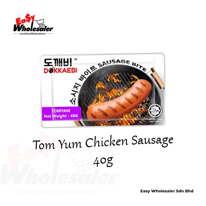 Dokkaebi TomYum Chicken Sausage 40g Dokkaebi TomYum Chicken Sausage 40g