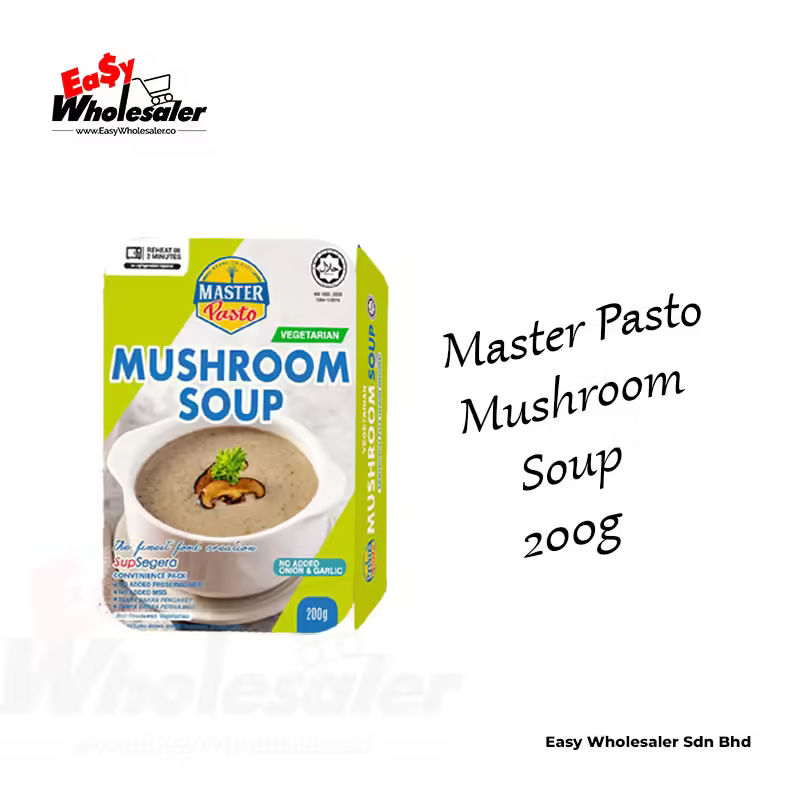 Master Pasto Mushroom Soup 200g Master Pasto Mushroom Soup 200g
