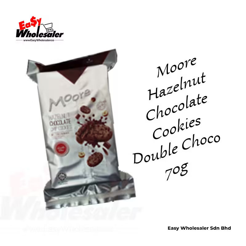 Moore Hazelnut Chocolate Double Choco 70g Moore Hazelnut Chocolate Double Choco 70g