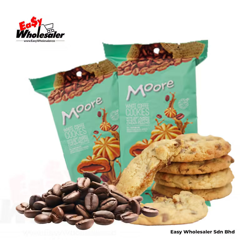 Moore White Coffee Cookies 70g 2 Moore White Coffee Cookies 70g 2