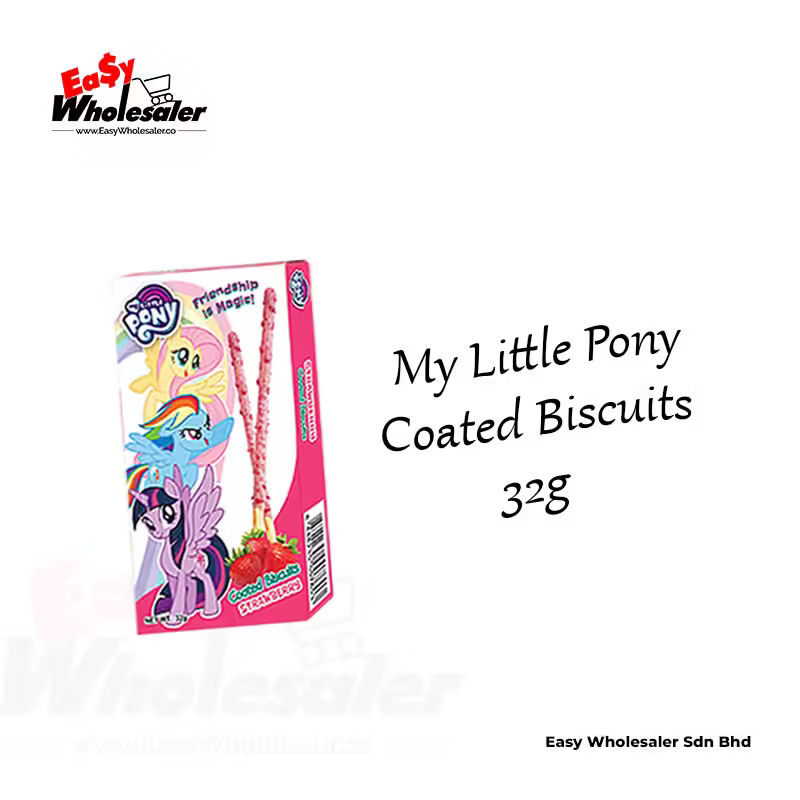My Little Pony Coated Biscuits 32g My Little Pony Coated Biscuits 32g