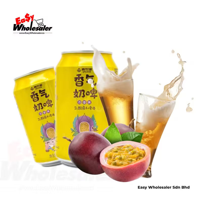 QSJ Milk Beer Passion Fruit 300ml 2 QSJ Milk Beer Passion Fruit 300ml 2