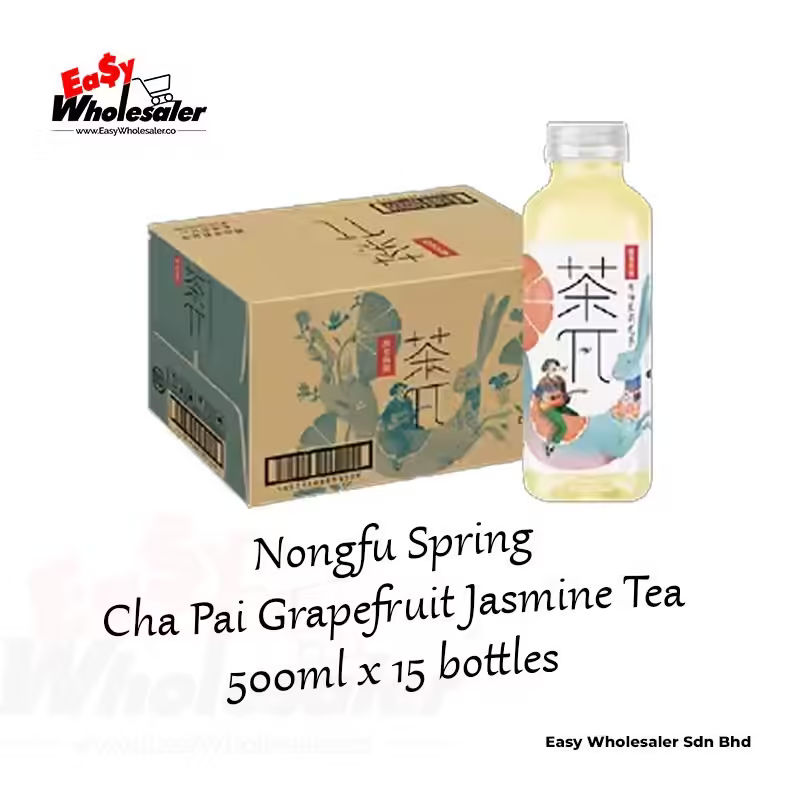 Nongfu Spring Chai Pai Grapefruit Jasmine Tea 500ml 2 Nongfu Spring Cha Pai Grapefruit Jasmine Tea 500ml