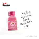 Dosfarm Sugar Free MInts Peach Bottle 22g 3