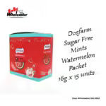 Dosfarm Sugar Free Mints Watermelon Packet 16g 3