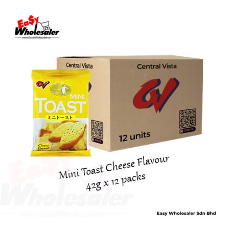 CV Mini Toast Cheese 42g