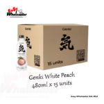 Genki White Peach 480ml