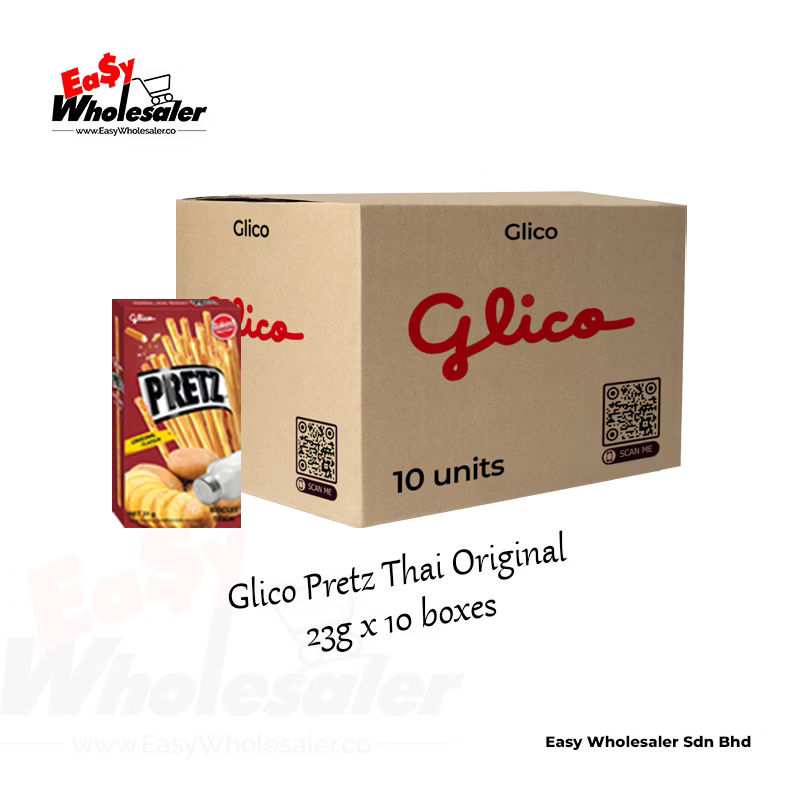 Glico Pretz Thai Original 23g 3 Glico Pretz Thai Original 23g 3