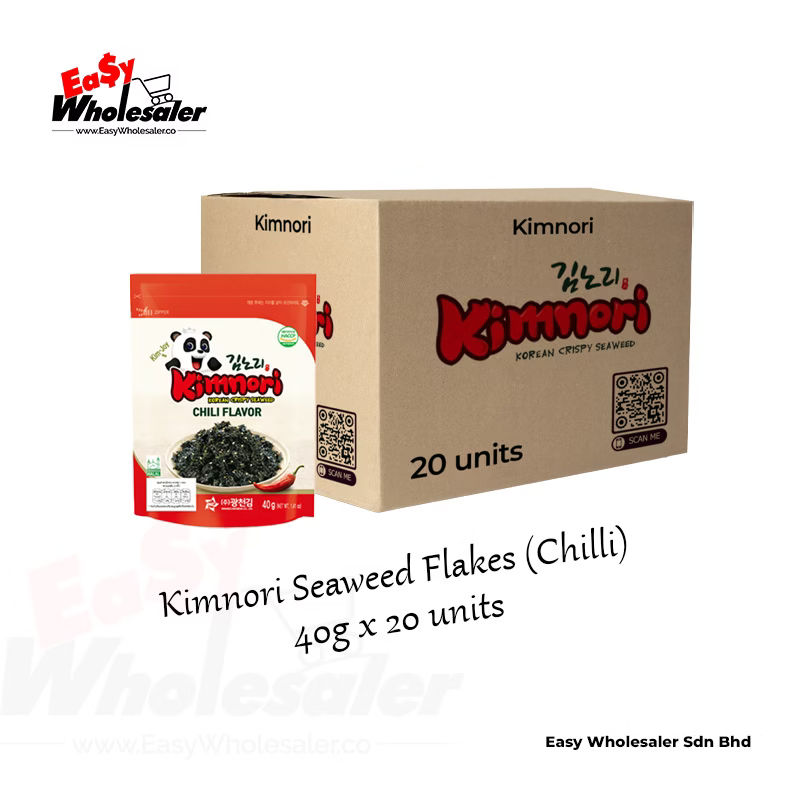 Kimnori Seaweed Flakes Chilli 40g 3 Kimnori Seaweed Flakes Chilli 40g 3