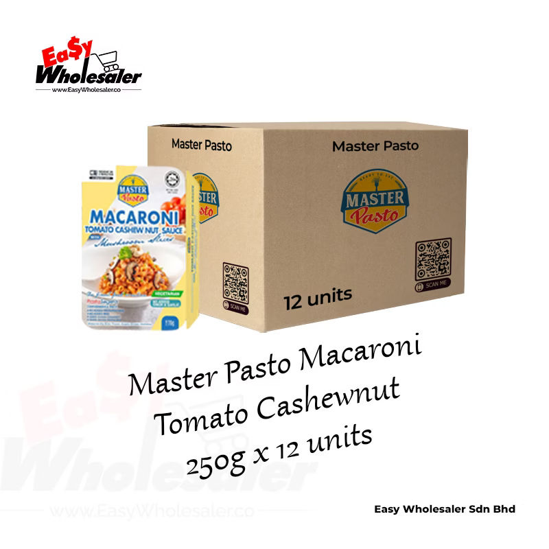Master-Pasto-Macaroni-Tomato-Cashewnut-250g-3 Master Pasto Macaroni Tomato Cream Sauce 250g