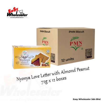 PMN Nyonya Love Letter With Almond Peanut 72g
