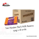 Van Houten Dark Milk Raisins 150g