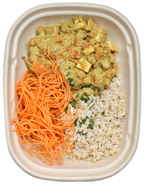 Roasted Root Vegetable & Chickpea Curry