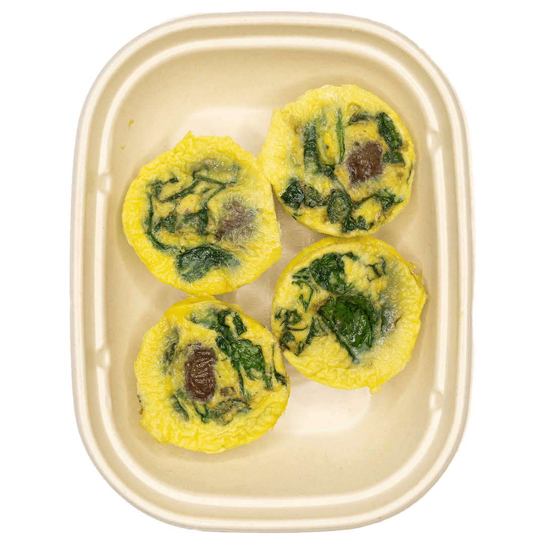 Spinach & Mushroom Egg Muffins