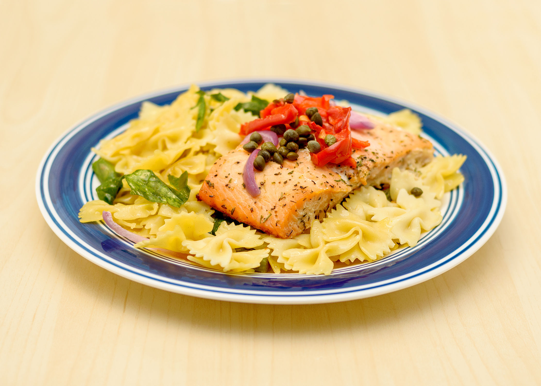 Mediterranean Wild Caught Salmon meal image