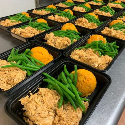 Pulled  Buffalo Chicken Bowl (12oz) (Heat for 2-3 mins) meal image