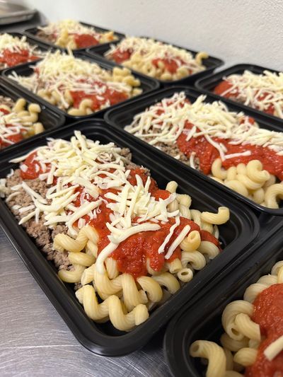 Italian Ground Chicken Pasta Bowl meal image