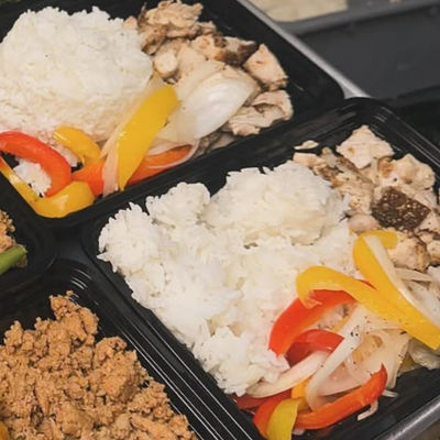 Fajita Chicken/Diced Sweet Potato/ Kale greens  (12oz) (Heat for 2-3mins) meal image