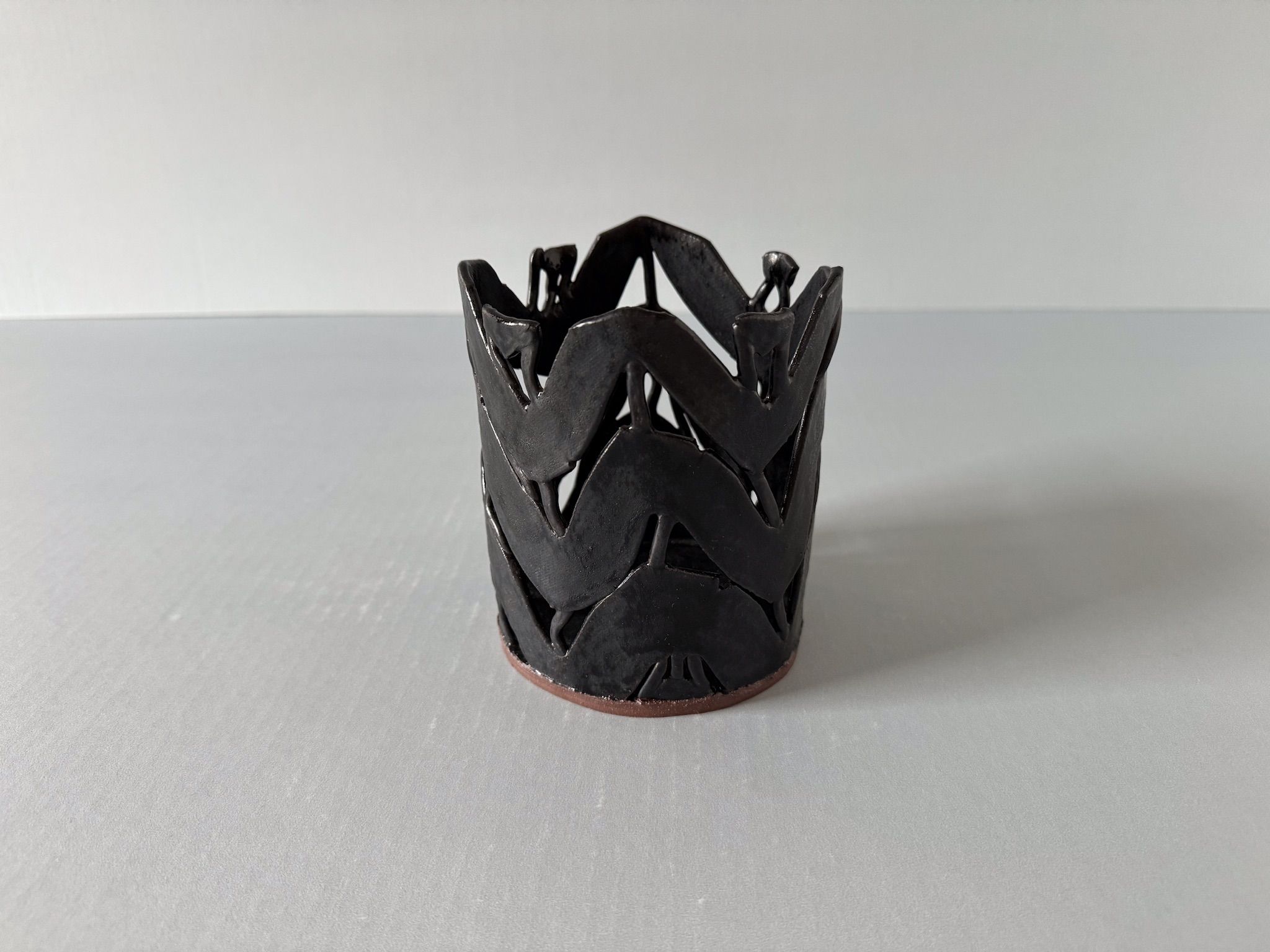 Ceramic basket